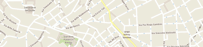 Mappa della impresa sportshop srl a TRIESTE