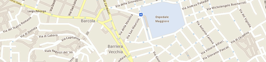 Mappa della impresa magazzini s maurizio a TRIESTE