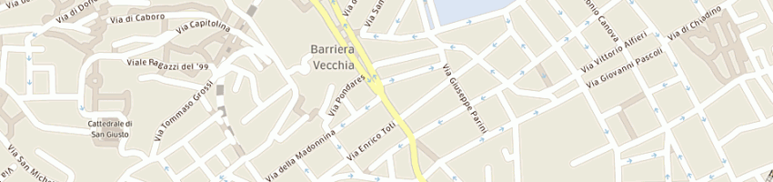 Mappa della impresa farmpicciola alla croce bianca del dottdu ban e csnc a TRIESTE