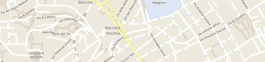 Mappa della impresa super eurospesa laschizza a TRIESTE