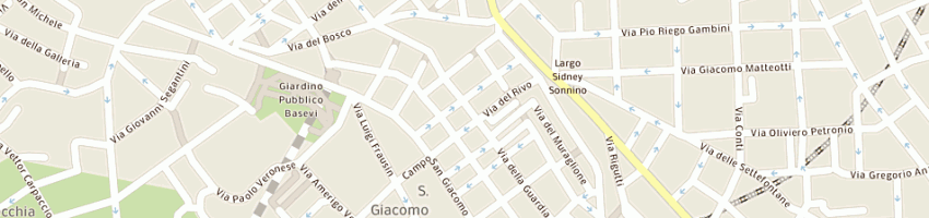 Mappa della impresa pescheria redento e c snc a TRIESTE