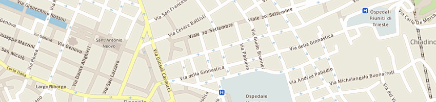 Mappa della impresa immobiliare quattromura sas a TRIESTE
