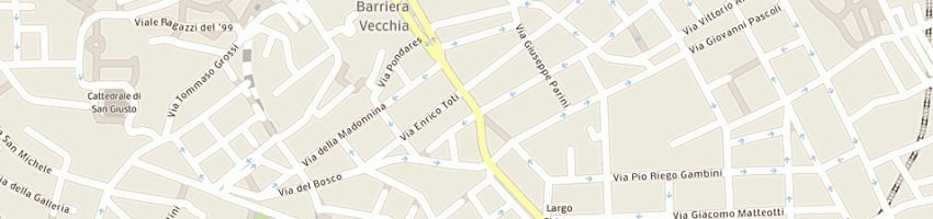 Mappa della impresa il papavero srl a TRIESTE