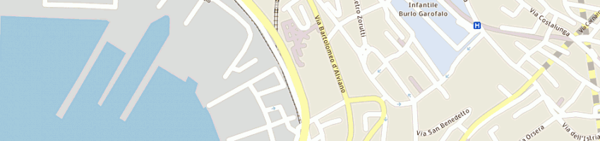 Mappa della impresa verrone armando a TRIESTE