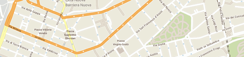 Mappa della impresa aeiou onlus a TRIESTE