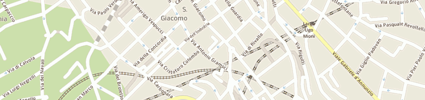 Mappa della impresa il parrucchiere a TRIESTE