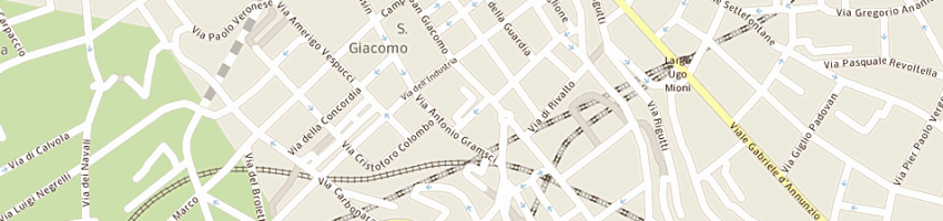 Mappa della impresa gimm san giacomo srl a TRIESTE