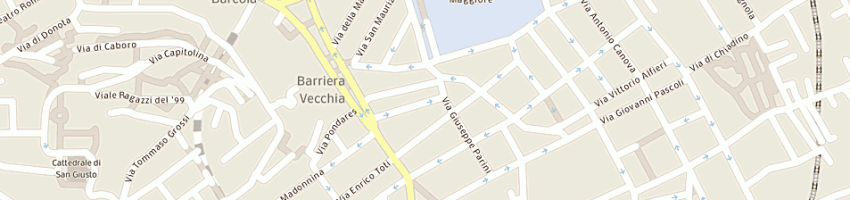 Mappa della impresa marotta eugenio a TRIESTE
