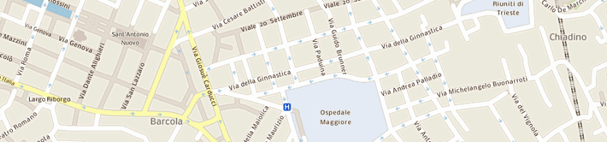 Mappa della impresa microbeton - societa' a responsabilita' limitata unipersonale a TRIESTE