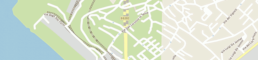 Mappa della impresa marsi guido e c - (snc) a TRIESTE