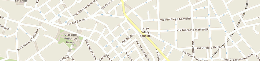 Mappa della impresa grafiche vissi sas a TRIESTE