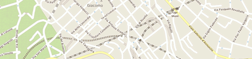Mappa della impresa 'drago ' di stojkovic kristivoj a TRIESTE