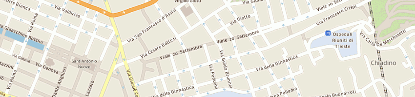 Mappa della impresa la preferita di barbato fabrizio a TRIESTE