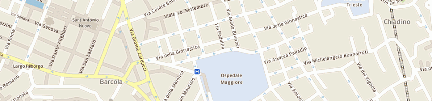 Mappa della impresa laboratorio odontotecnico di lmerola e m stradiot (snc) a TRIESTE