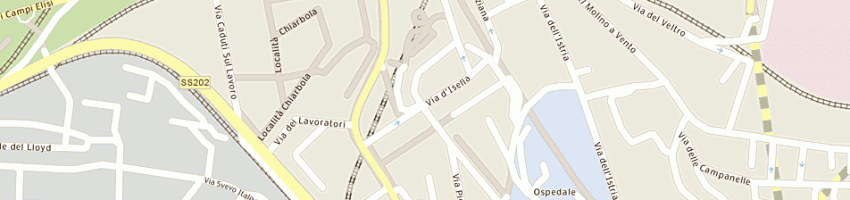 Mappa della impresa strani danilo a TRIESTE