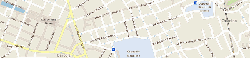 Mappa della impresa qualizza federica a TRIESTE