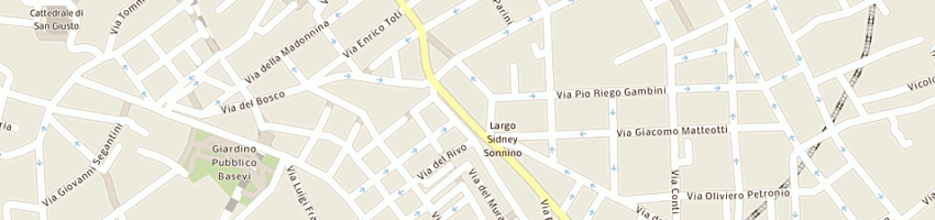 Mappa della impresa marcon rosanna a TRIESTE