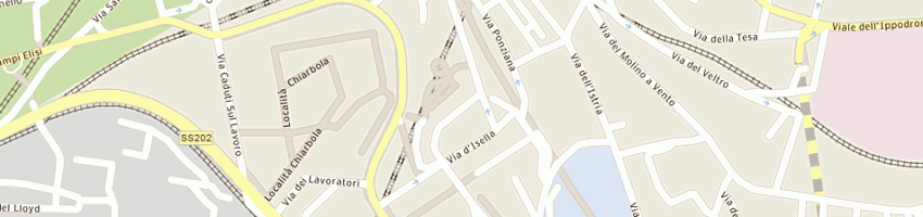 Mappa della impresa bar laika a TRIESTE