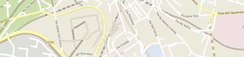 Mappa della impresa ferigutti (snc) a TRIESTE