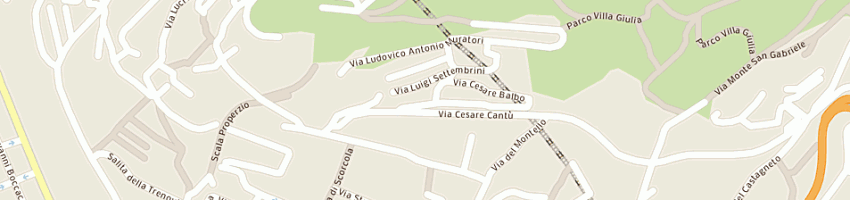 Mappa della impresa luci costruzioni spa a TRIESTE
