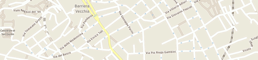 Mappa della impresa spring firm (srl) a TRIESTE
