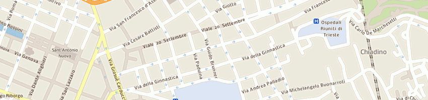 Mappa della impresa divo ferruccio a TRIESTE
