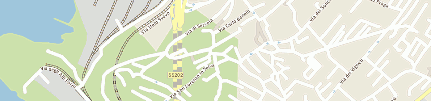 Mappa della impresa zennaro walter a TRIESTE