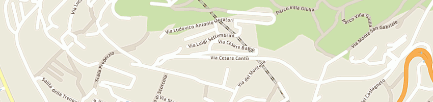 Mappa della impresa curri paolo a TRIESTE