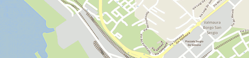 Mappa della impresa pozzari snc a TRIESTE