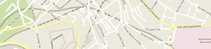 Mappa della impresa autofficina salvi a TRIESTE
