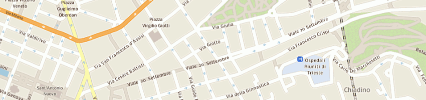 Mappa della impresa naima jazz caffe' a TRIESTE