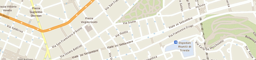 Mappa della impresa bernardi andrea a VENEZIA