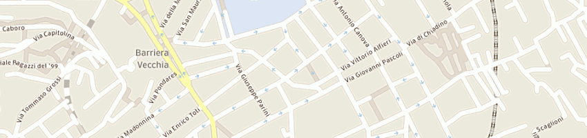 Mappa della impresa bar foscolo a TRIESTE