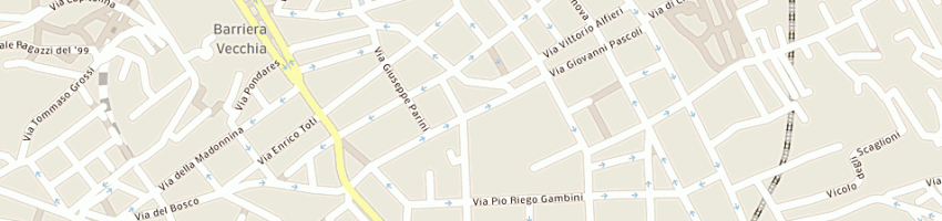 Mappa della impresa lombardi giuseppe a TRIESTE