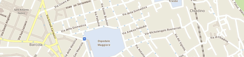 Mappa della impresa cheni e tutta immobiliare snc a TRIESTE
