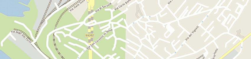 Mappa della impresa il salumiere di galiussi ugo e c snc a TRIESTE