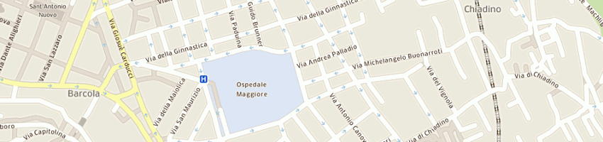 Mappa della impresa stifanich domenico a TRIESTE