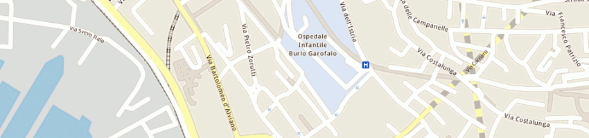 Mappa della impresa ediltecna a TRIESTE