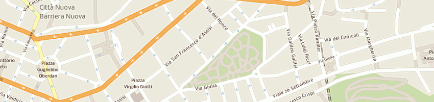 Mappa della impresa flli dovgan (snc) a TRIESTE