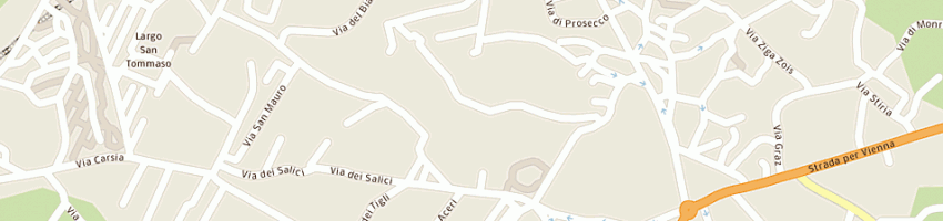 Mappa della impresa uilp pensionati sezione di trieste a TRIESTE