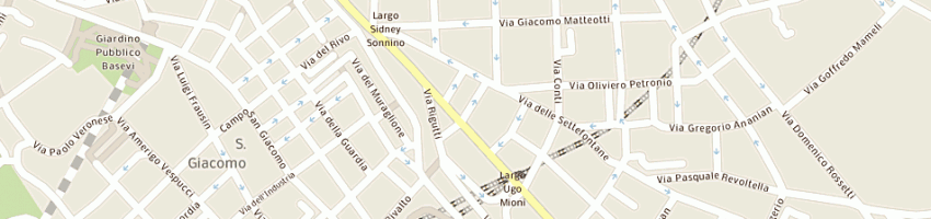 Mappa della impresa salone colarich claudia a TRIESTE