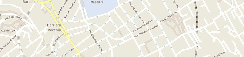 Mappa della impresa cernobori rita a TRIESTE