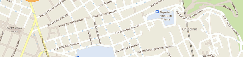 Mappa della impresa ristorante al cantuccio a TRIESTE
