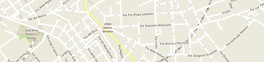 Mappa della impresa arena group srl a TRIESTE