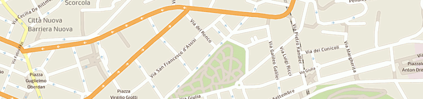 Mappa della impresa zigon marta a TRIESTE