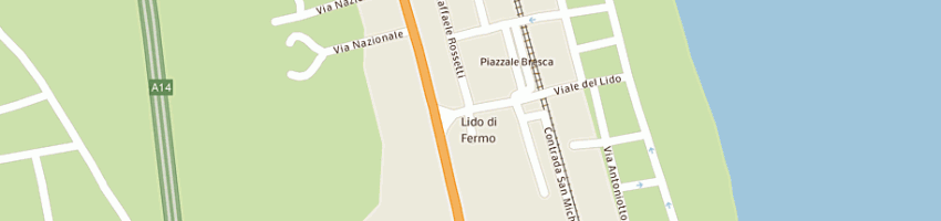 Mappa della impresa brunori srl a FERMO
