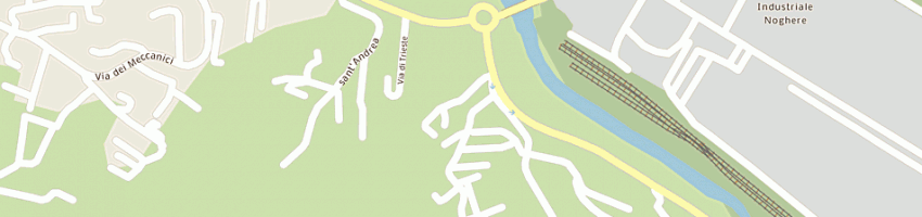 Mappa della impresa caretto roberto a MUGGIA