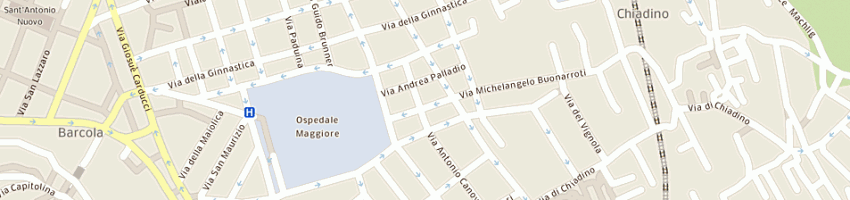 Mappa della impresa officina elettrauto di paolo briscek e flavio pelin a TRIESTE