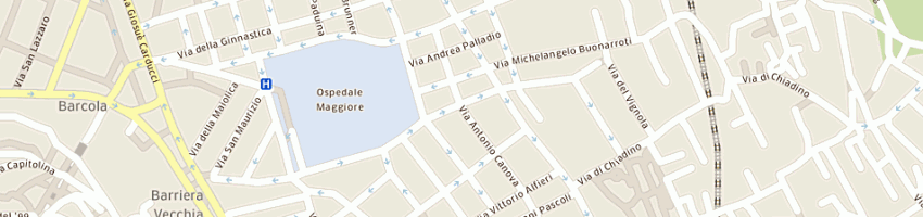 Mappa della impresa coren eveline a TRIESTE