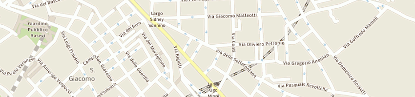 Mappa della impresa cartoleria argenti a TRIESTE